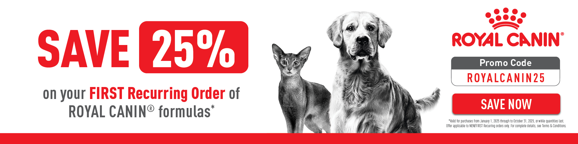Picture for category ROYAL CANIN: Save 20% off your First Recurring Order